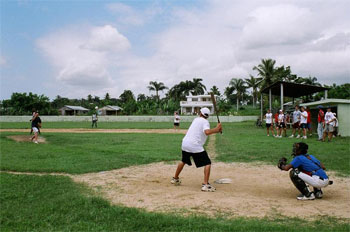 drbaseball2 A game with the locals instead of television?