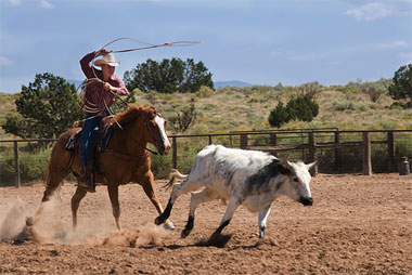 roping