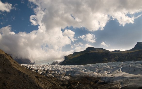 iceland volcanoes and glaciers. Glaciers