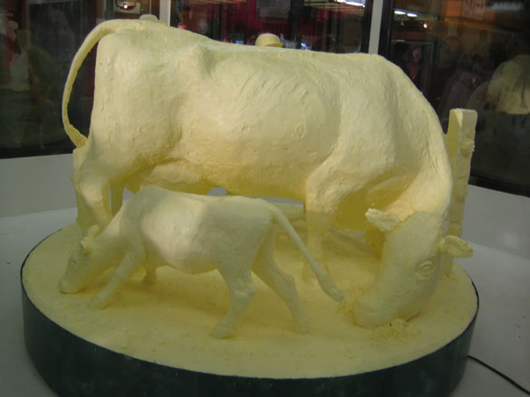 cow carving