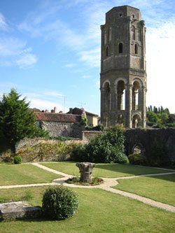 Charroux---Charlemagne's-tower