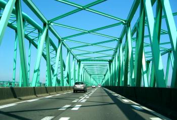 On the road. On the road.