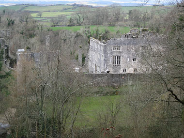 BerryPomeroy It's now in ruins, but the White Lady never left the castle