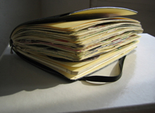 My journal filled with art and writing from my adventures My journal filled with art and writing from my adventures