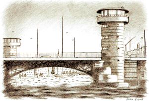 Long Bridge, connecting Zealand and Amager Long Bridge, connecting Zealand and Amager