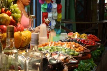 Fruit Stand, Morro de Sao Paolo, Brazil Fruit Stand, Morro de Sao Paolo, Brazil