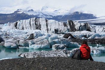 Glacier spotting in Iceland