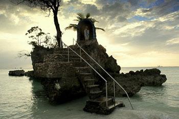Shrine off White Beach in Boracay