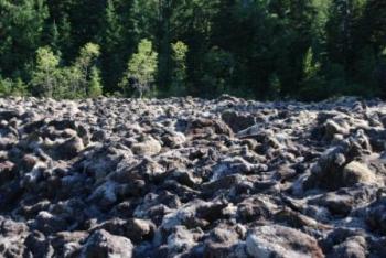 One of the many lava beds along the Nisga'a Highway. Photo by sagmeister.ca One of the many lava beds along the Nisga'a Highway. Photo by sagmeister.ca