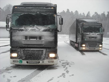 barnabydavies_trucks1 Against the elements on the Tina Turner tour