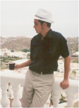 The Author in Mojacar on the Spanish Coast The Author in Mojacar on the Spanish Coast