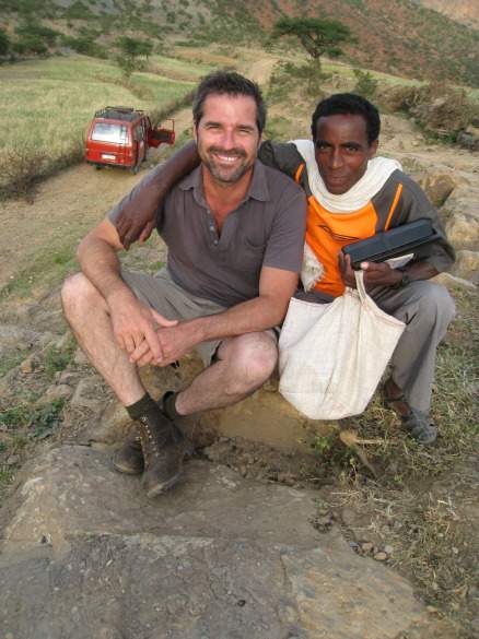 Ethiopian Pal Don with an Ethiopian pal