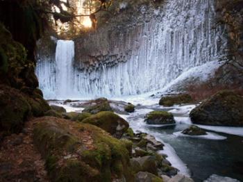 Entering the Abiqua amphitheater