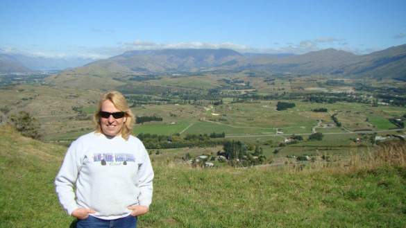 At one of the Lord of the Rings movie sites in NZ At one of the Lord of the Rings movie sites in NZ