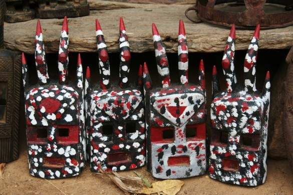Dogon masks, Mali Dogon masks, Mali