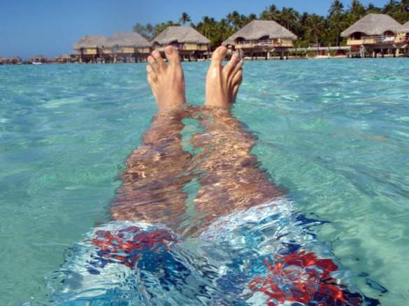 Island of Taha'a in French Polynesia
