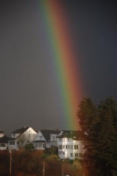 The City of Rainbows. Photo courtesy of sagmeister.ca The City of Rainbows. Photo courtesy of sagmeister.ca