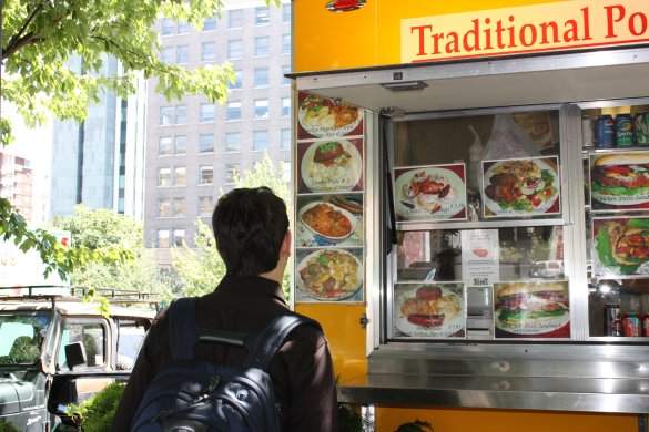 4769144877_6d25a2918b_o Sometimes the fancy dinner you had planned turns into lunch from a food cart. Trust me: it’s not the end of the world.