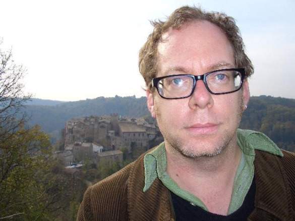 DavidItalyHIT Standing in front of Calcata, Italy