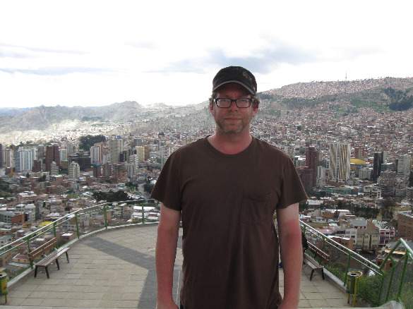 LaPazDavidHIT Sunburned in La Paz, Boliva