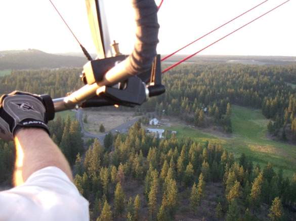 Bird's eye view from a trike Seeing the Washington State countryside from a trike