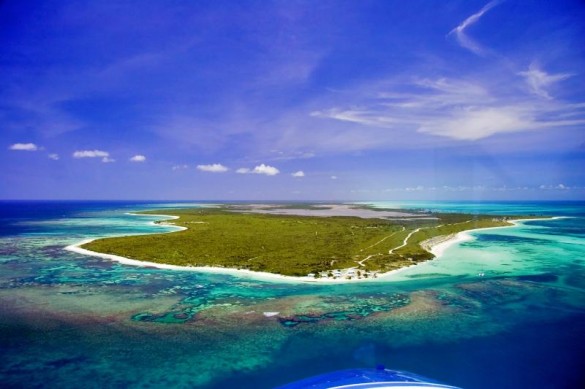 The flat atoll - Anegda Island