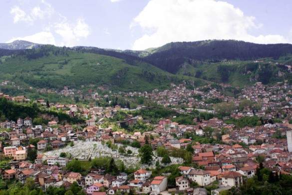 view over Sarajevo view over Sarajevo