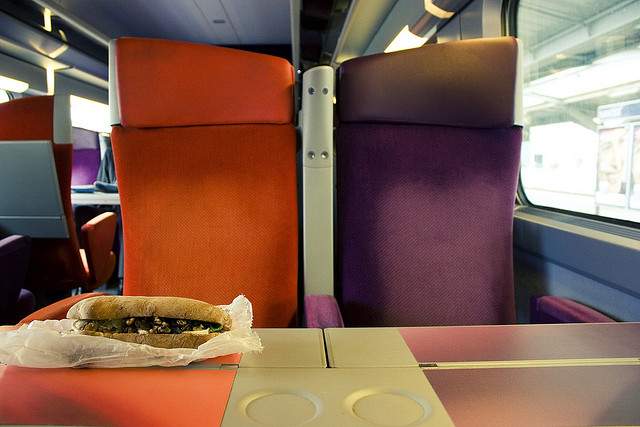 Food on the train