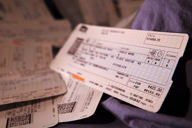 Train tickets