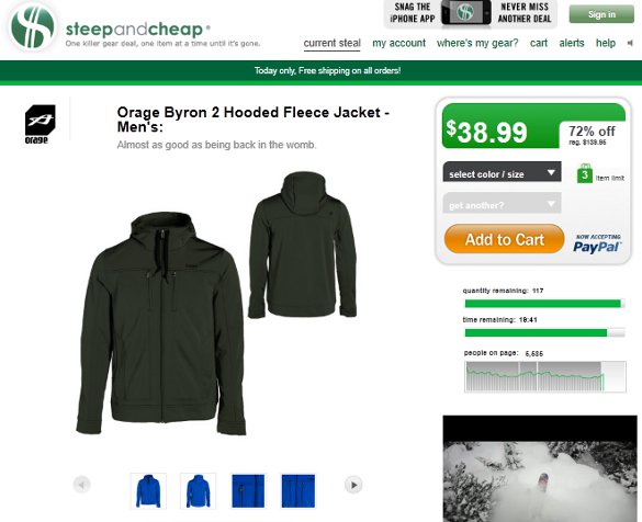 Steep and Cheap