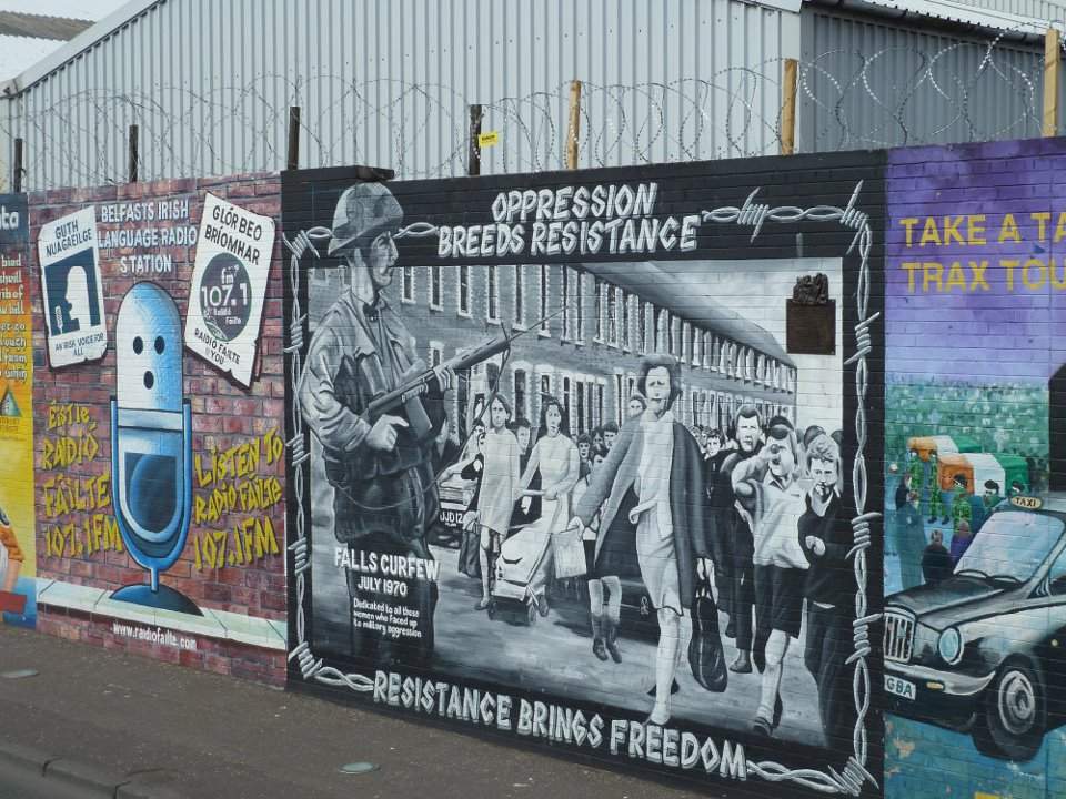 belfast murals