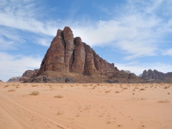 the desert