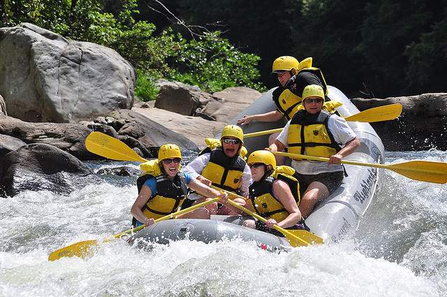 4. White Water rafting