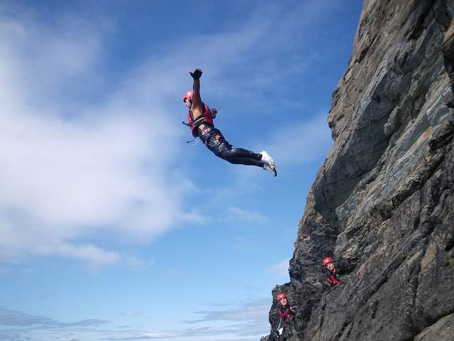 6. Coasteering