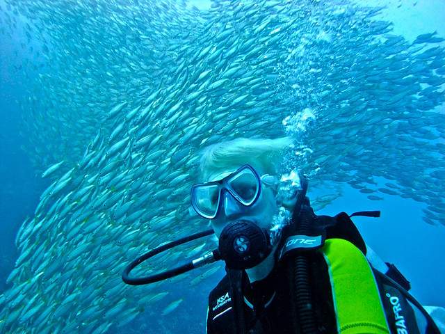 Diving