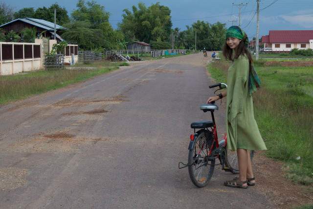 Cycling alone
