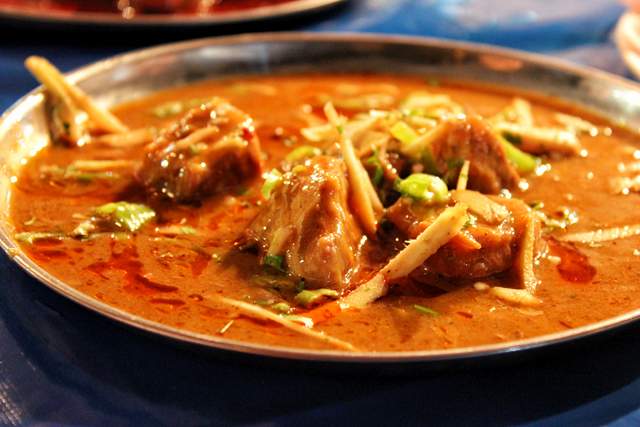 6. Mutton Kadhai at a street stall