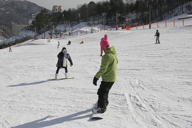 Snowboarding