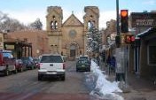 Escaping the Snow in Scenic Santa Fe, New Mexico, USA