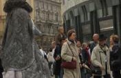 Following Street Performers in Vienna – Vienna, Austria