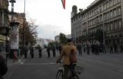 Tear Gas in Budapest – Hungary, Europe